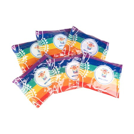 Alte jucarii copii - Set 6 pachete de pudra colorata,100 gr,pentru copii,non toxica,cantitate pachet 600 gr - Multicolor