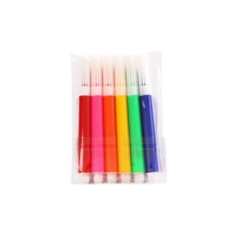PAPETARIE & BIROTICA - Set 6 markere colorate pentru hartie mini imprimanta foto portabila, varf subtire, uscare rapida, multicolor, compacte si ergonomice