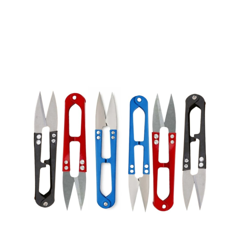 CASA & GRADINA - Set 6 mini taietoare pentru cusut 10 cm, foarfeci compacte pentru broderie, croitorie, tricotat si utilizare profesionala