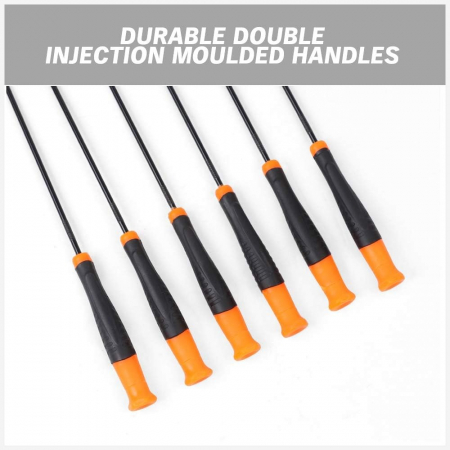Set 6 surubelnite, carlige lungi pentru extras garnituri de etansare auto, 24 cm lungime [1]