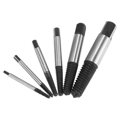 Set 6 suruburi extractoare pentru filete uzate,suruburi rupte cu carcasa depozitare inclusa [1]