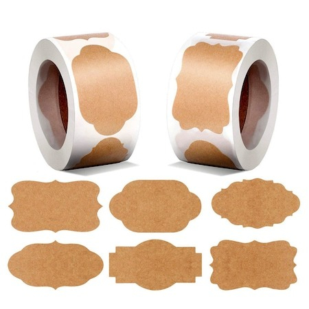 Diverse bucatarie - Set 600 etichete autoadezive universale pentru diverse suprafete