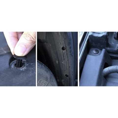 Set 620 clipsuri universale auto, 5 chei extractoare, 16 tipuri de pini, 18 dimensiuni diferite, plastic, negru, cutie depozitare – kit complet pentru reparatii si fixari auto [9]