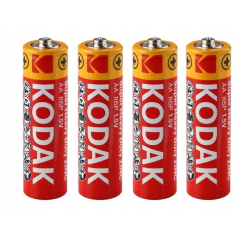 Set 8 baterii Kodak AA, Super Heavy, 1.5v - Rosu [1]