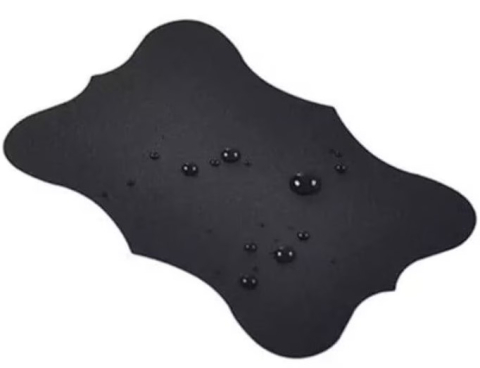 Set 8 etichete autoadezive negre 5,5 x 3,5 cm, tip tabla pentru scris [3]