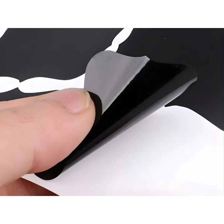 Set 8 etichete autoadezive negre 5,5 x 3,5 cm, tip tabla pentru scris [6]