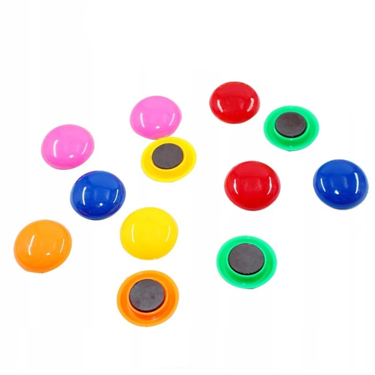 Set accesorii tabla magnetica, 4 markere colorate, burete magnetic si 12 magneti colorati, pentru whiteboard, scoala si birou [3]