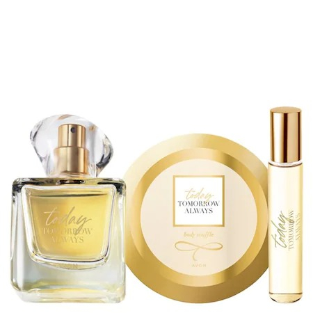 Set Îngrijire & Parfum - Set apa de parfum Today Dama , mini apa de parfum , crema de corp