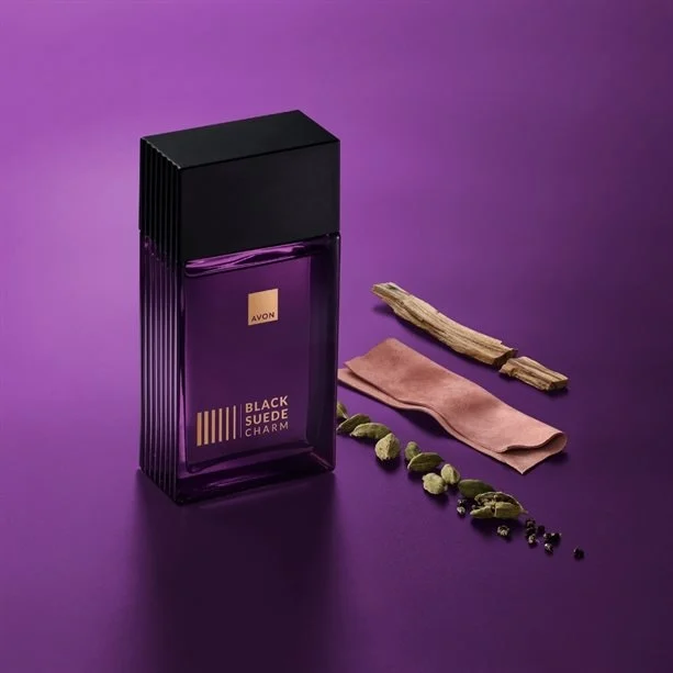 Set Black Suede Charm pentru Barbati, Apa de Toaleta 100 ml + Gel de Dus pentru Corp si Par 250 ml, Avon [3]