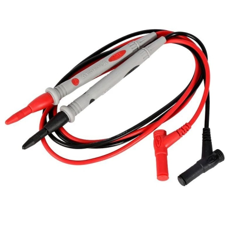 Set cabluri masurare multimetru, sonde test flexibile izolate, 80 cm, 1000V 10A AC/DC, compatibile multimetru si clampmetru [1]