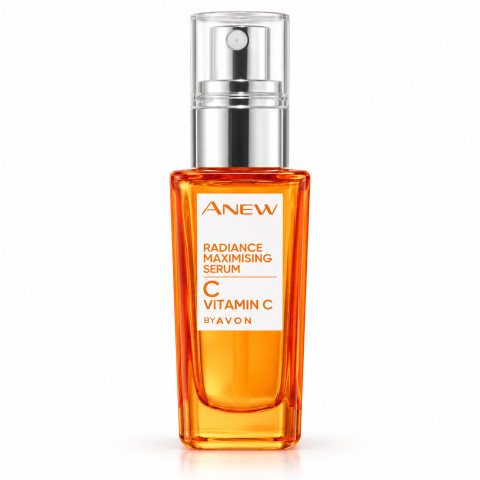 Set Cadou Anew Vitamin C, Ser 30 ml + Tonic 200 ml + Exfoliant Facial 75 ml, Cutie Cadou, Avon [4]
