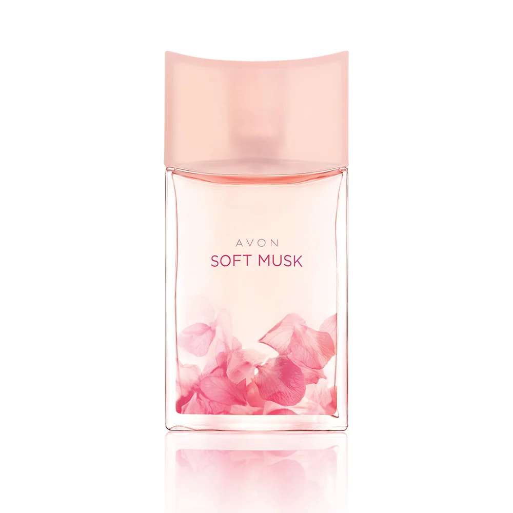 Set cadou AVON Soft Musk 50 ml si Gel de dus Senses Pink Sands 250 ml [2]