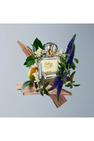 Set cadou Avon Today Tomorrow Always pentru femei, apa de parfum 50 ml si souffle de corp parfumat 200 ml, aroma florala cu neroli si lemn de santal [3]