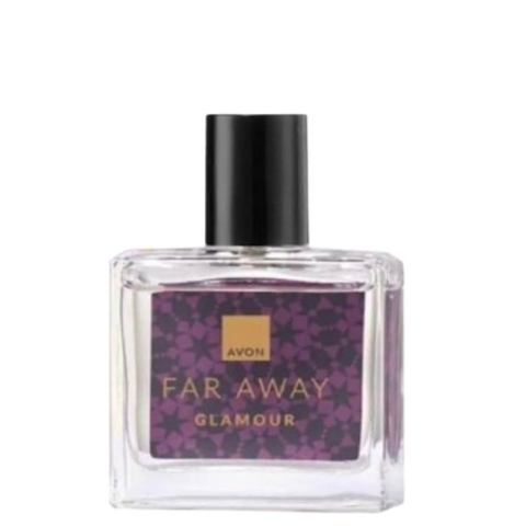 Set cadou cu cutie decorativa si apa de toaleta Avon Far Away Glamour 30 ml [1]