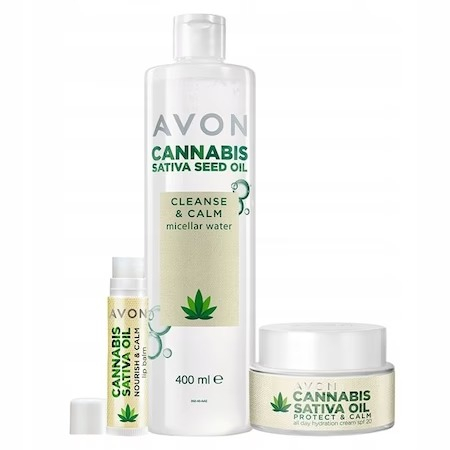 PARFUMURI & SETURI - Set Cannabis (Apa micelara 400,balsam buze 4.5,crema 50)