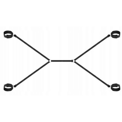 Set catuse accesorii erotice pentru maini si picioare, ajustabile - Negru [2]