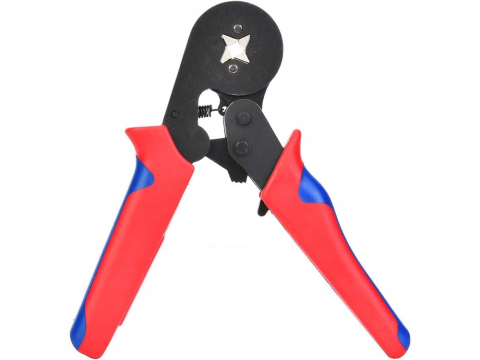 Set cleste profesional de sertizare si trusa 500 pini terminali electrici izolati, ferule multicolore pentru cabluri, cutie compartimentata [5]