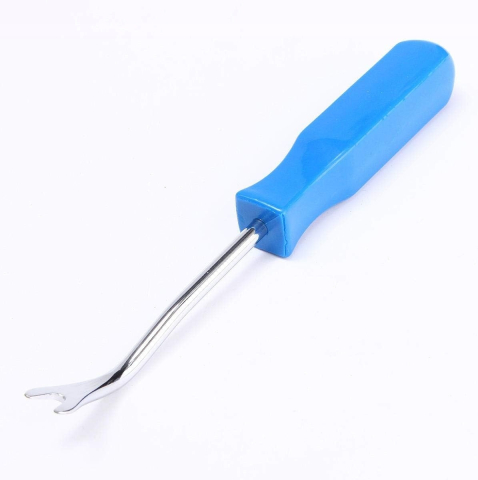 Set cleste profesional pentru demontare clipsuri auto si extractor, pentru tapiterie, ornamente si panouri, manere ergonomice, otel rezistent [7]