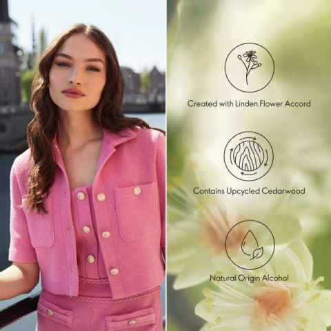 Set complet pentru Ea, Apa de toaleta Eclat Amour Intensite 50 ml, insotit de insigna Dactylion cu mesaj motivational [3]