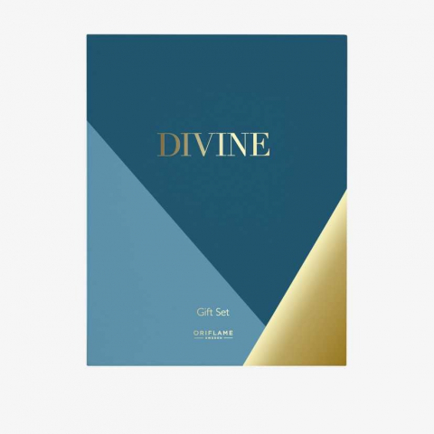 Set complet pentru Ea Divine (apa de parfum, crema de maini), insotit de insigna Dactylion cu mesaj motivational, cadou un trandafir rosu suflat la baza cu aur [2]