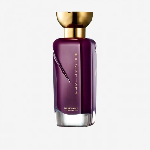 Set complet pentru Ea, parfum de femei Magnetista, insotit de insigna Dactylion cu mesaj motivational, cadou un trandafir rosu suflat la baza cu aur [3]
