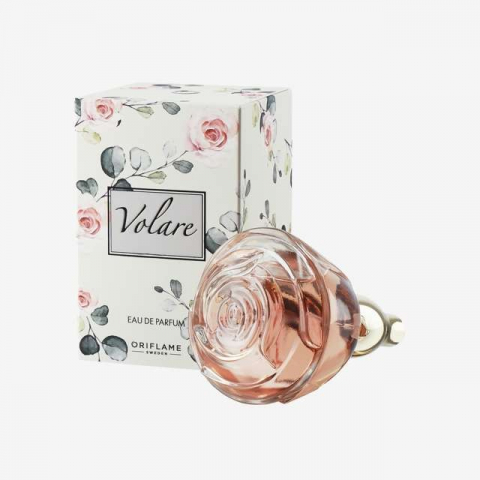 Set complet pentru Ea, parfum de femei Volare, insotit de insigna Dactylion cu mesaj motivational [1]