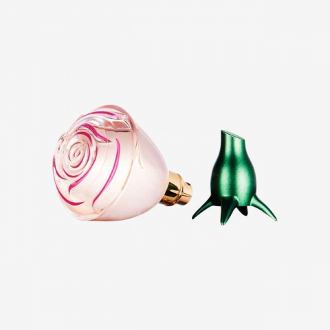 Set complet pentru Ea, parfum de femei Volare Moments, insotit de insigna Dactylion cu mesaj motivational, cadou un trandafir rosu suflat la baza cu aur [5]