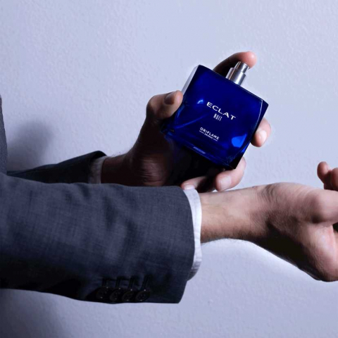 Set complet pentru El, Apa de parfum Eclat Nuit, insotit de insigna Dactylion cu mesaj motivational [2]