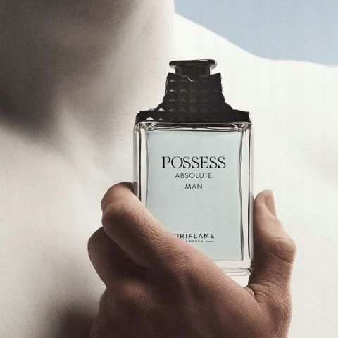 Set complet pentru El, Apa de parfum pentru barbati Possess Absolute Man 75 ml, insotit de insigna Dactylion cu mesaj motivational [1]