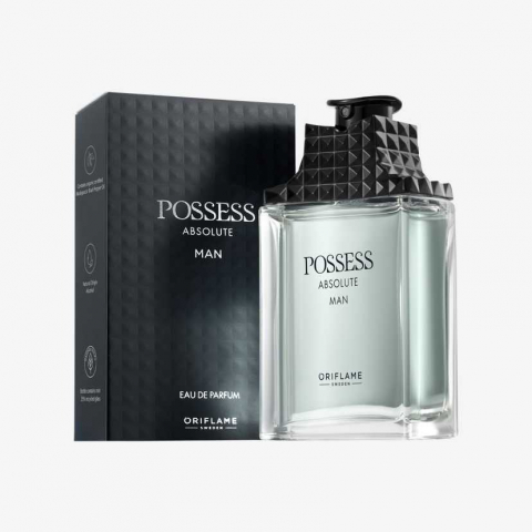 Set complet pentru El, Apa de parfum pentru barbati Possess Absolute Man 75 ml, insotit de insigna Dactylion cu mesaj motivational [4]
