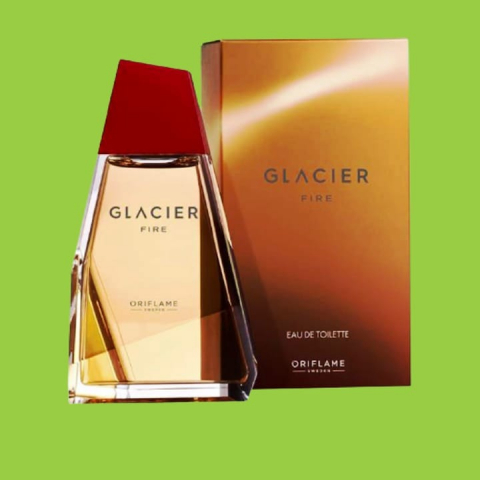 Set complet pentru El, Apa de toaleta pentru barbati Glacier Fire, insotit de insigna Dactylion cu mesaj motivational [5]