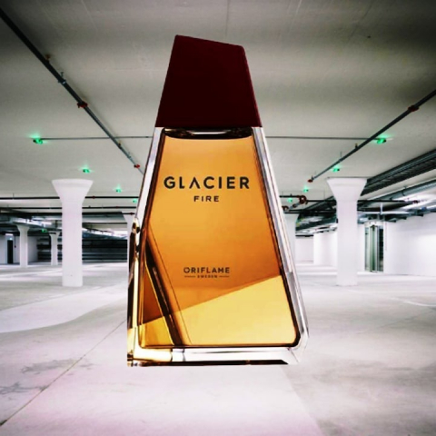 Set complet pentru El, Apa de toaleta pentru barbati Glacier Fire, insotit de insigna Dactylion cu mesaj motivational [2]