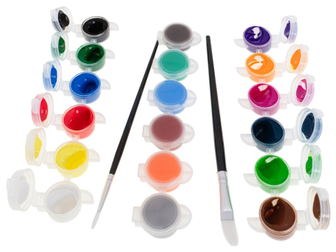 Set complet pentru pictura si desen, 123 piese, creioane, markere, acuarele, valiza lemn inclusa [12]