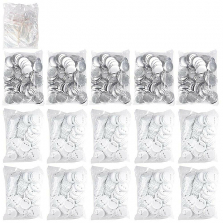 Set complet Presa insigne 44 mm din otel + kit complet 500 insigne [9]