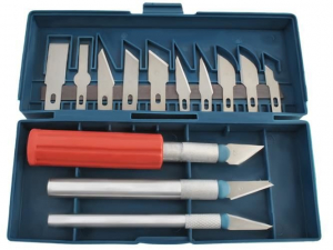 Set 13 cutite profesionale de modelare cu maner si husa inclusa [1]