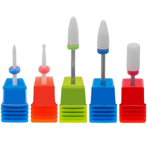 Ustensile îngrijire unghii - Set 5 Instrumente Ceramice pentru Manichiura si Pedichiura