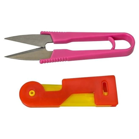 Set de croitorie, 43 articole pentru coasere si reparatii textile, cu cutie depozitare cu capac, multicolor [5]