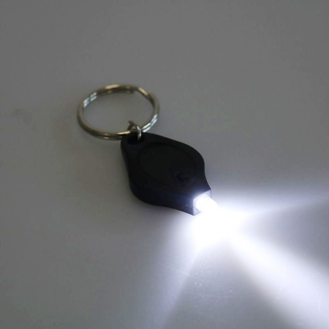 Set iluminare portabil USB, lampa flexibila 1.5W 5V 16.8 cm neagra + mini lanterna breloc LED cu buton on/off, compacta pentru utilizare zilnica [4]