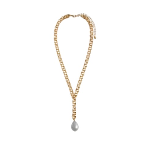 Bijuterii Avon - Set Inel și Colier Avon Lestari – rafinament auriu, perle elegante și strălucire atemporală