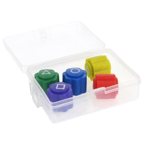 Set joc de dexteritate Gonggi Nobo Kids, transparent, 1.5 x 1.5 x 1.5 cm [3]