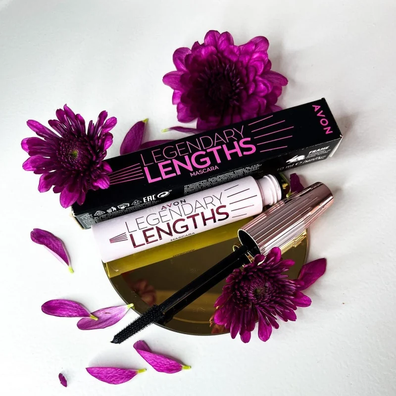 Set Legendary Lengths Mascara Negru 10 ml + Demachiant pentru Ochi Skin Nourish 100 ml, Avon [6]