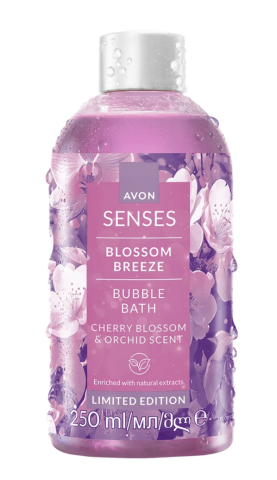 Set Little Black Dress, Apa de Parfum 30 ml + Spumant de Baie Senses Blossom Breeze 250 ml, Avon [4]