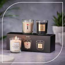 CASA & GRADINA - Set 3 lumanari parfumate Avon 140 gr buc, (Today,Far Away,Litttle Black Dress)