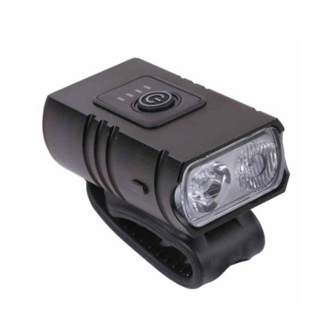 Set lumini bicicleta LED 1600 lumeni cu Powerbank [1]