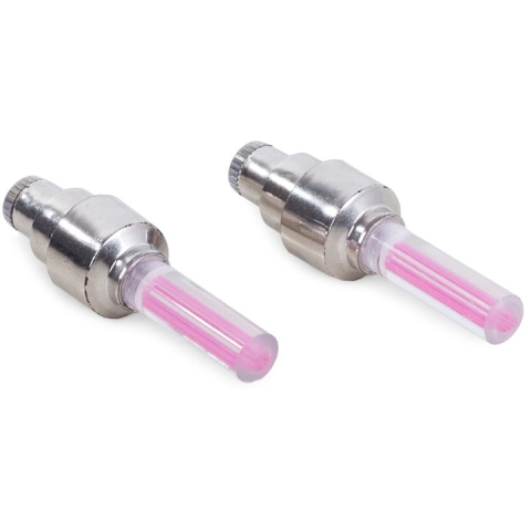 Set lumini LED pentru ventil, cu senzor de miscare, lumina roz – compatibil universal pentru masini si biciclete Adauga un plus de vizibilitate si stil vehiculului tau cu acest set de lumini LED pentr [5]