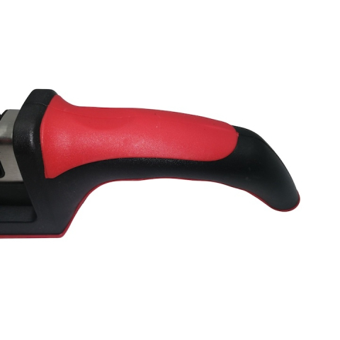 Set macelarie bucatarie cu cutit Chef 38 cm, cutit filetat 30 cm, otel inoxidabil, manere albastre, ascutitoare si suport magnetic [6]