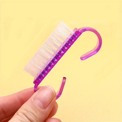 Set manichiura profesional 7 piese, cu pila, buffer, instrumente pentru cuticule, curatare si lustruire, trusa compacta pentru ingrijirea unghiilor acasa sau in salon – disponibil in culorile mov, roz [19]