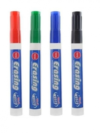 Set pictură și desen - Set 4 markere pentru copii,reincarcabile, cu varf rotund de 2.8 mm - Multicolor