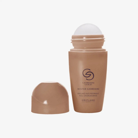 Set Oriflame Mister Giordani pentru barbati, apa de parfum 75 ml si deodorant roll-on antiperspirant parfumat 50 ml, aroma lemnos aromatica eleganta [6]
