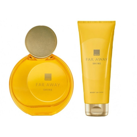PARFUMURI & SETURI - Set parfum pentru Ea Far Away Shine 50 ml si lotiune de corp 125 ml